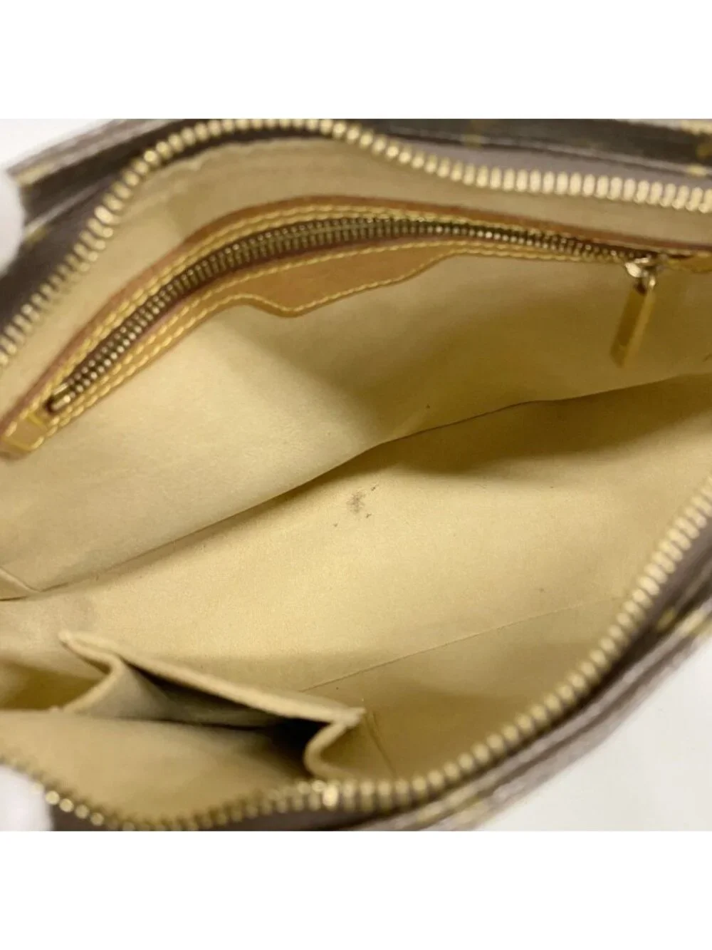 Louis Vuitton Shoulder Bag Monogram Looping MM Brown